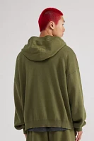 KROST UO Exclusive Blanket Stitch Full Zip Hoodie Cardigan