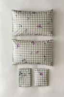 Gingham Rose Breezy Cotton Percale Sheet Set
