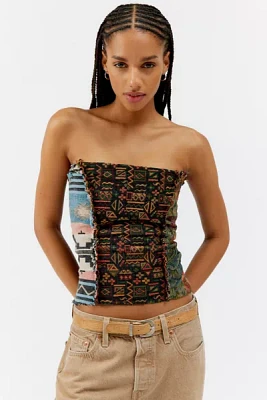Urban Renewal Remade Tapestry Bustier Top