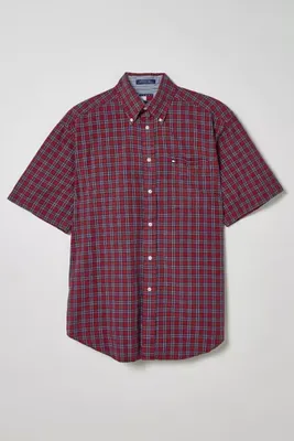 Vintage Tommy Hilfiger Check Button-Down Shirt