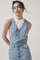 Levi's® Denim Wide Leg Jumpsuit