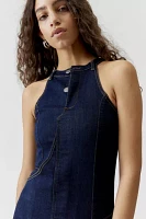 Basic Pleasure Mode Bailey Denim Midi Dress