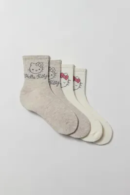Hello Kitty Quarter Sock 2-Pack