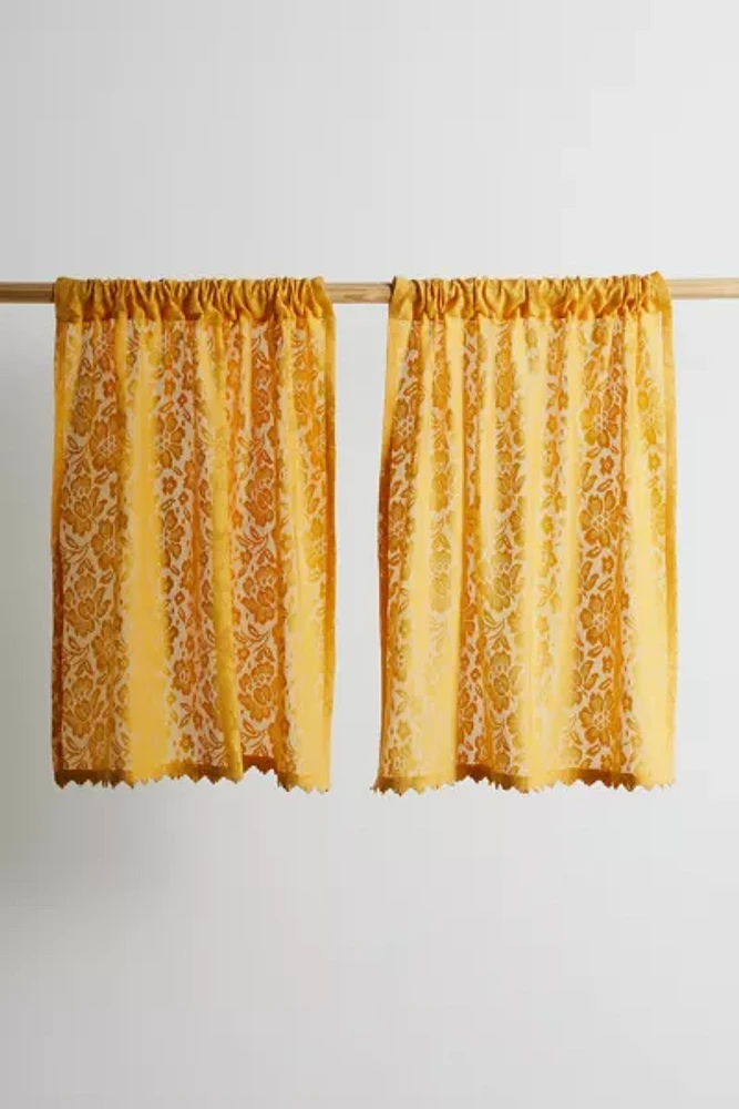 Amelia Lace Café Curtain Set