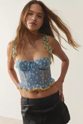 Out From Under Lazy Daisy Ruffle Corset