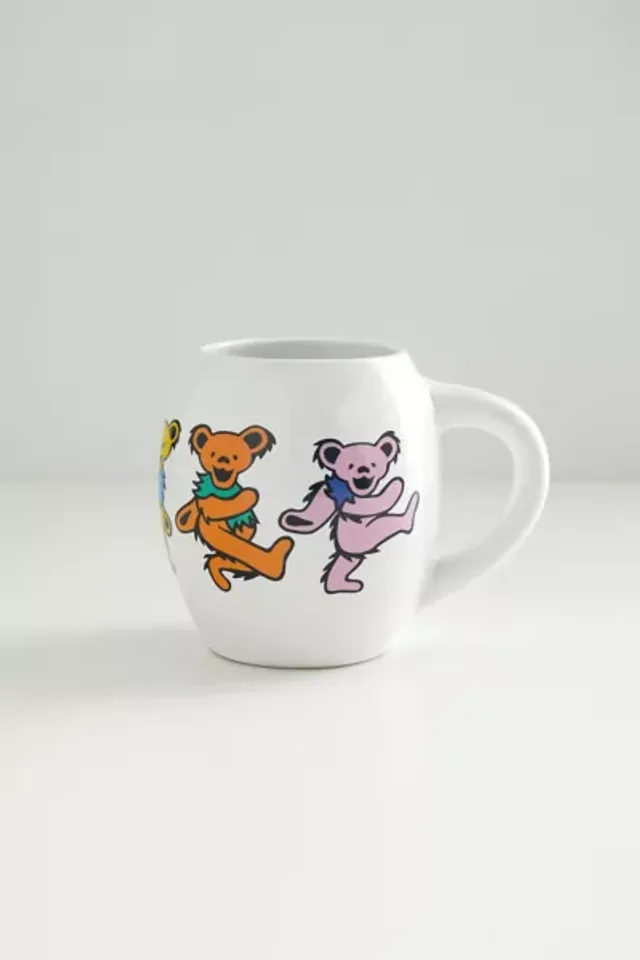 Grateful Dead Dancing Bears Ceramic Stoneware 18 oz. Coffee Mug