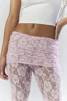 Zemeta Flower Mesh Skirt Pant