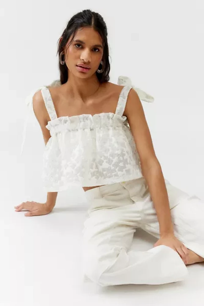 Riverside Tool & Dye Tango Cropped Top