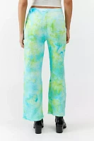 Riverside Tool & Dye Tie-Dye Quilted Flare Pant