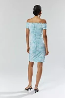 ESTHE Off-The-Shoulder Mini Dress