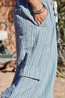 BDG Cody Striped Linen Cocoon Cargo Pant