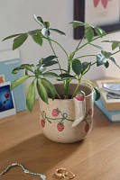 Strawberry Cat Planter