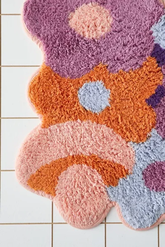 Vera Floral Bath Mat