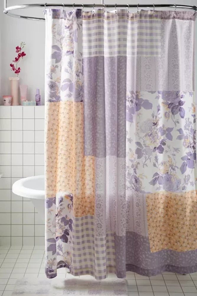 Cornelia Patchwork Shower Curtain