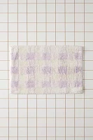 Gingham Bath Mat