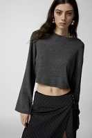 Urban Renewal Remnants Cozy Ribbed Drippy Sleeve Sweater