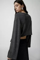 Urban Renewal Remnants Cozy Ribbed Drippy Sleeve Sweater