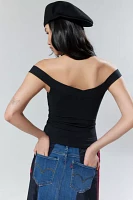 Silence + Noise Veronica Off-The-Shoulder Top