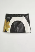 PISHPOSH UO Exclusive Moto Mini Skirt