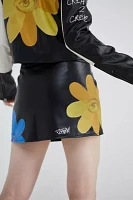 PISHPOSH UO Exclusive Moto Mini Skirt