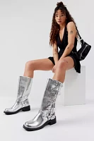 Azalea Wang Buckled Up Moto Boot