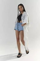 Silence + Noise Lily Festival Fringe Lace Jacket