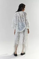 Silence + Noise Lily Festival Fringe Lace Jacket