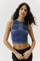 iets frans… Seamless Crop Tank Top