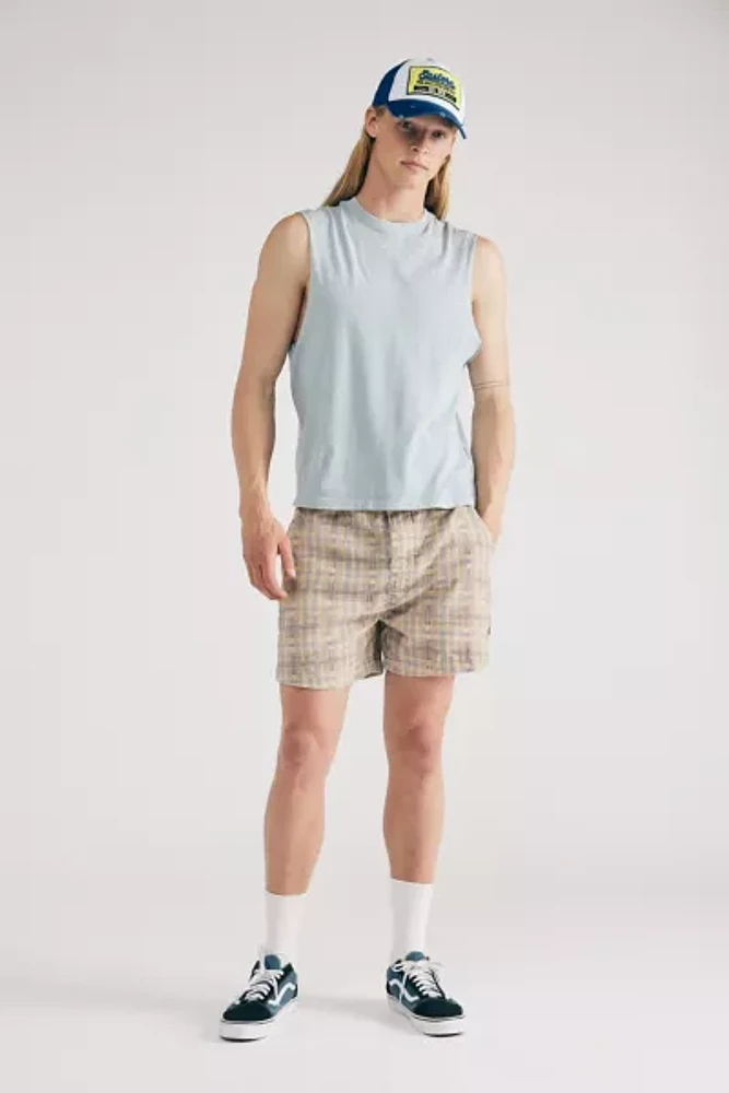 The Critical Slide Society Trap Plaid Corduroy Short