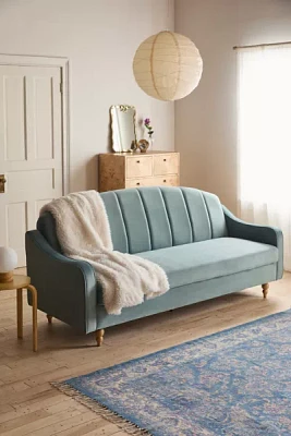 Lottie Velvet Sleeper Sofa
