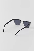 Hudson Square Half-Frame Sunglasses