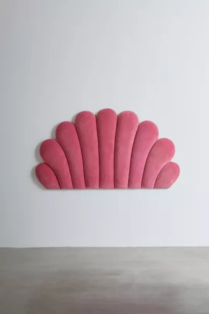 Scallop Upholstered Headboard