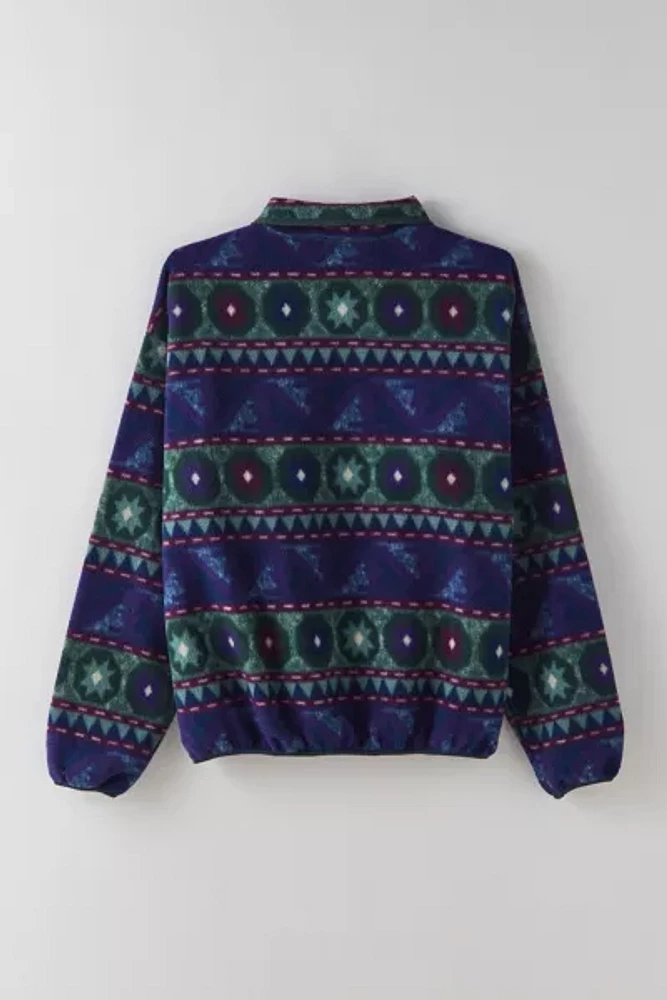 Vintage Quarter Zip Fleece Sweatshirt