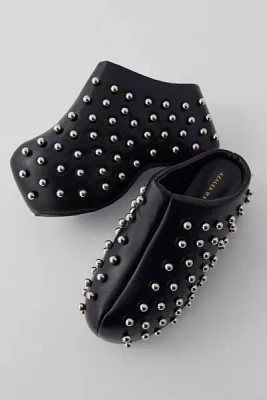 Azalea Wang Romesco Studded Platform Clog