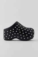 Azalea Wang Romesco Studded Platform Clog