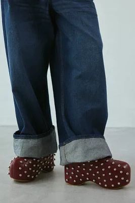 Azalea Wang Romesco Studded Platform Clog