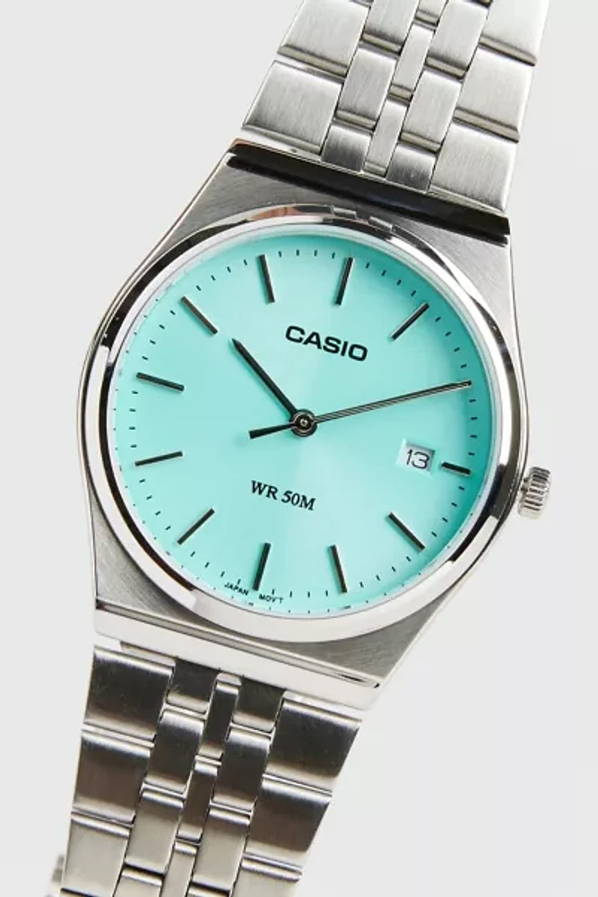 Casio MTP Analog Stainless Steel Watch