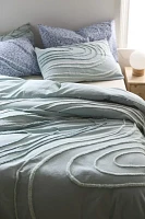 Swirl Tufted Duvet Cover