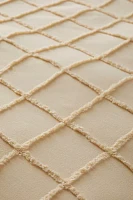 Tufted Grid Duvet Cover