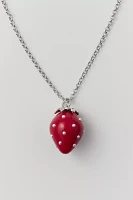 Strawberry Charm Necklace