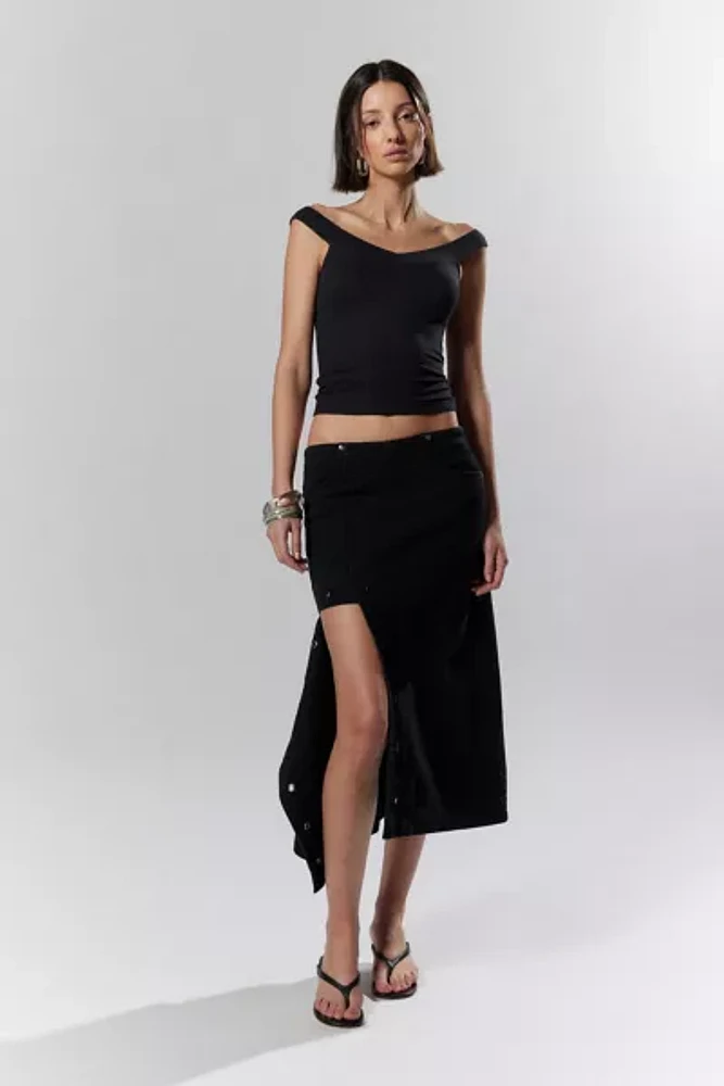 House Of Sunny The Half Cut Skirt