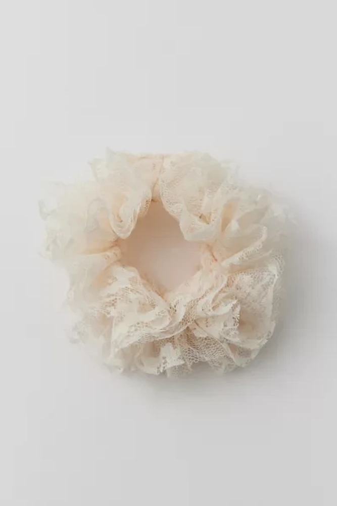 Out From Under Lace Ruffle Scrunchie
