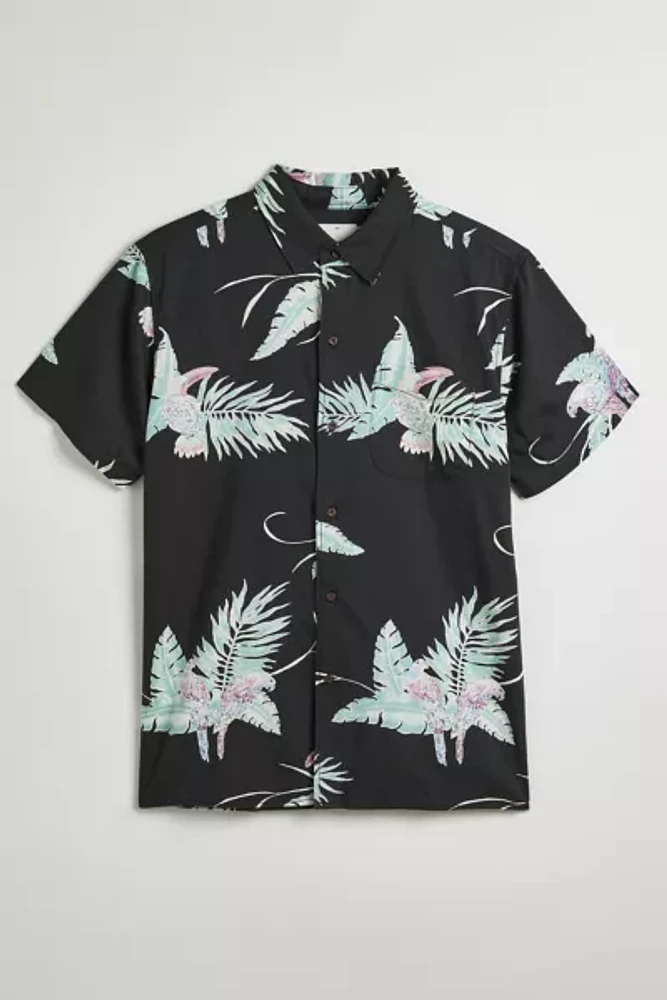Katin Paradise Tropical Print Button-Down Shirt