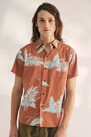 Katin Paradise Tropical Print Short Sleeve Button-Down Shirt