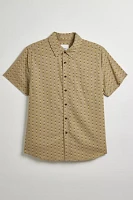 Katin Resonate Patterned Short Sleeve Button-Down Shirt