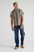 Katin York Striped Short Sleeve Button-Down Shirt