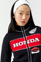 Honda Cropped Zip-Up Sweatshirt