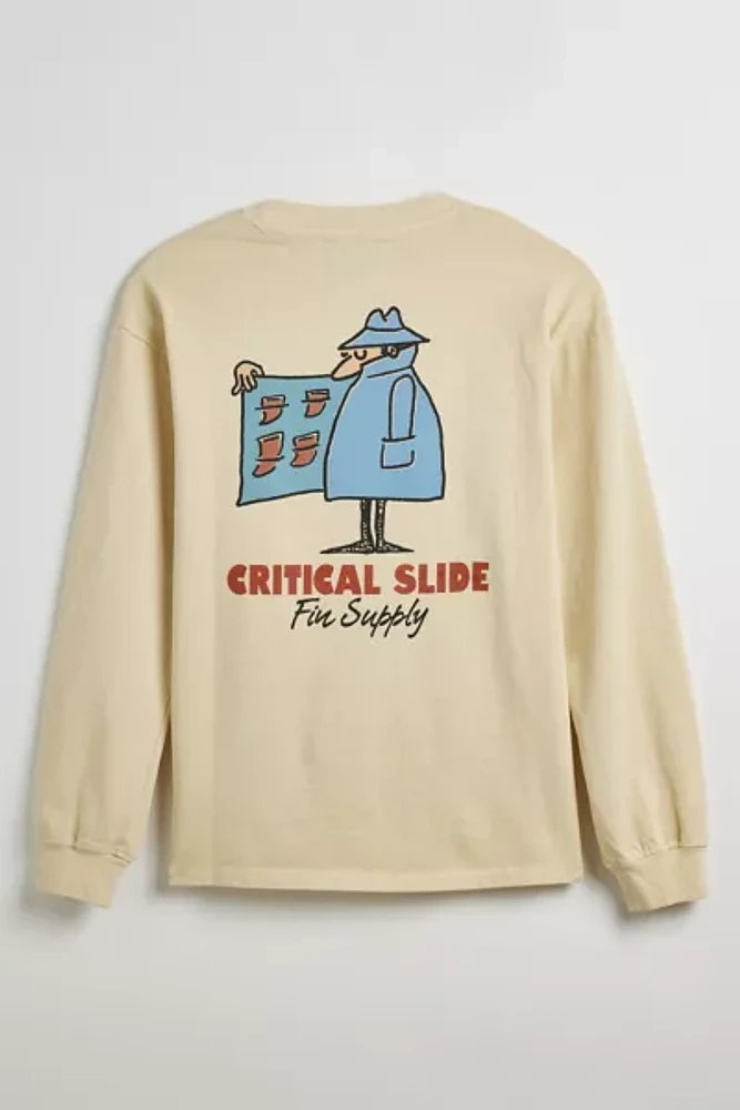 The Critical Slide Society Fin Supply Long Sleeve Tee