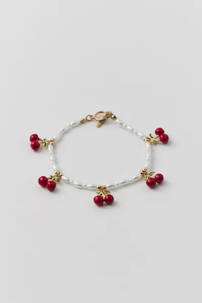 Fruit Pearl Toggle Bracelet