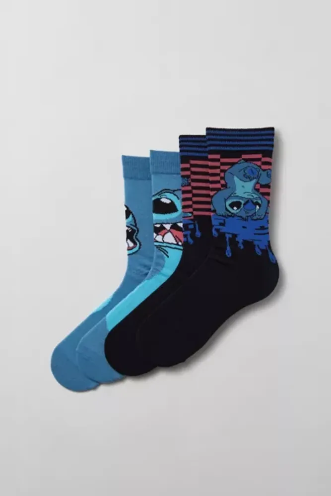 Stitch Crew Sock 2-Pack